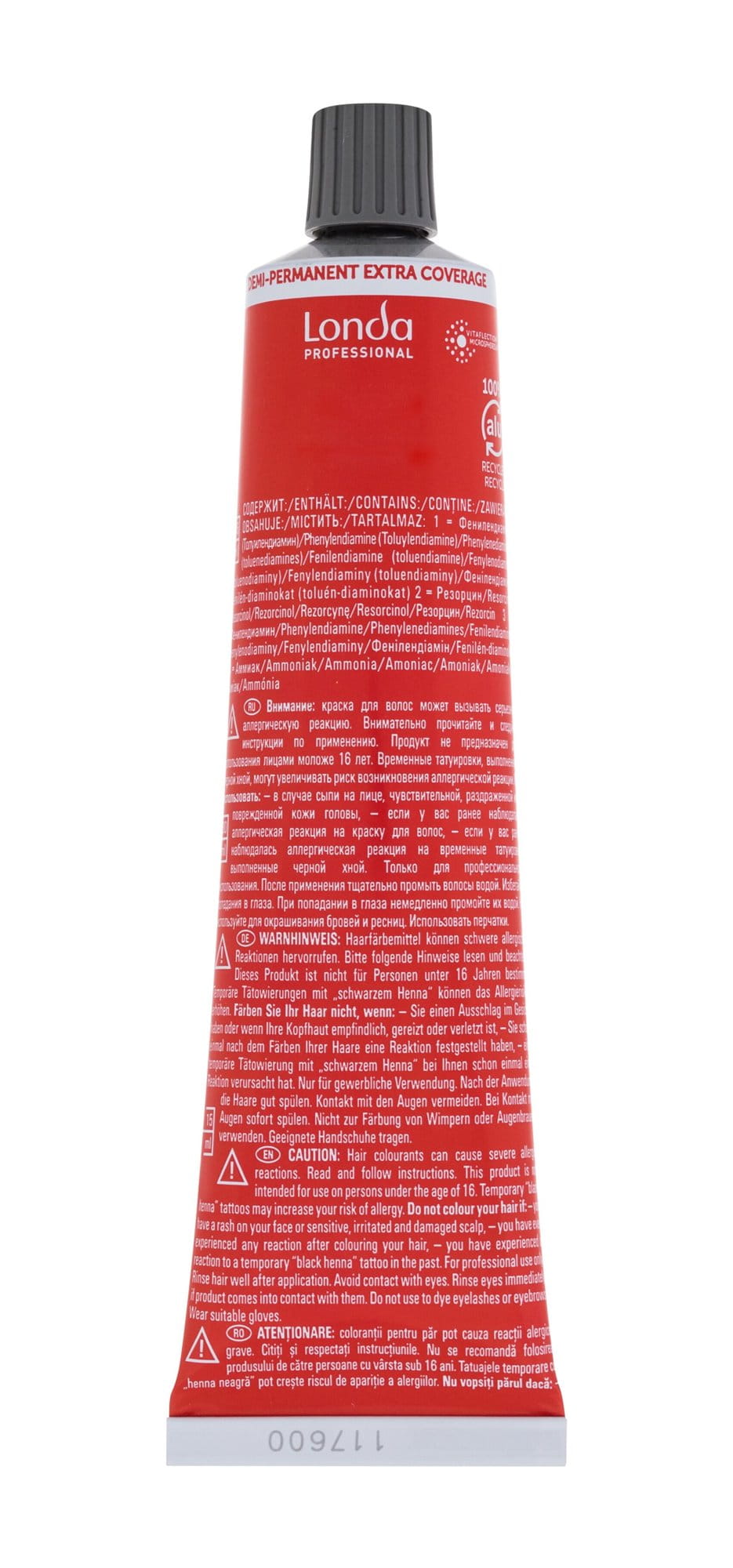 Londa Professional Demi-Permanent Colour Extra Coverage W Farba do włosów 60ml 7/07-273138
